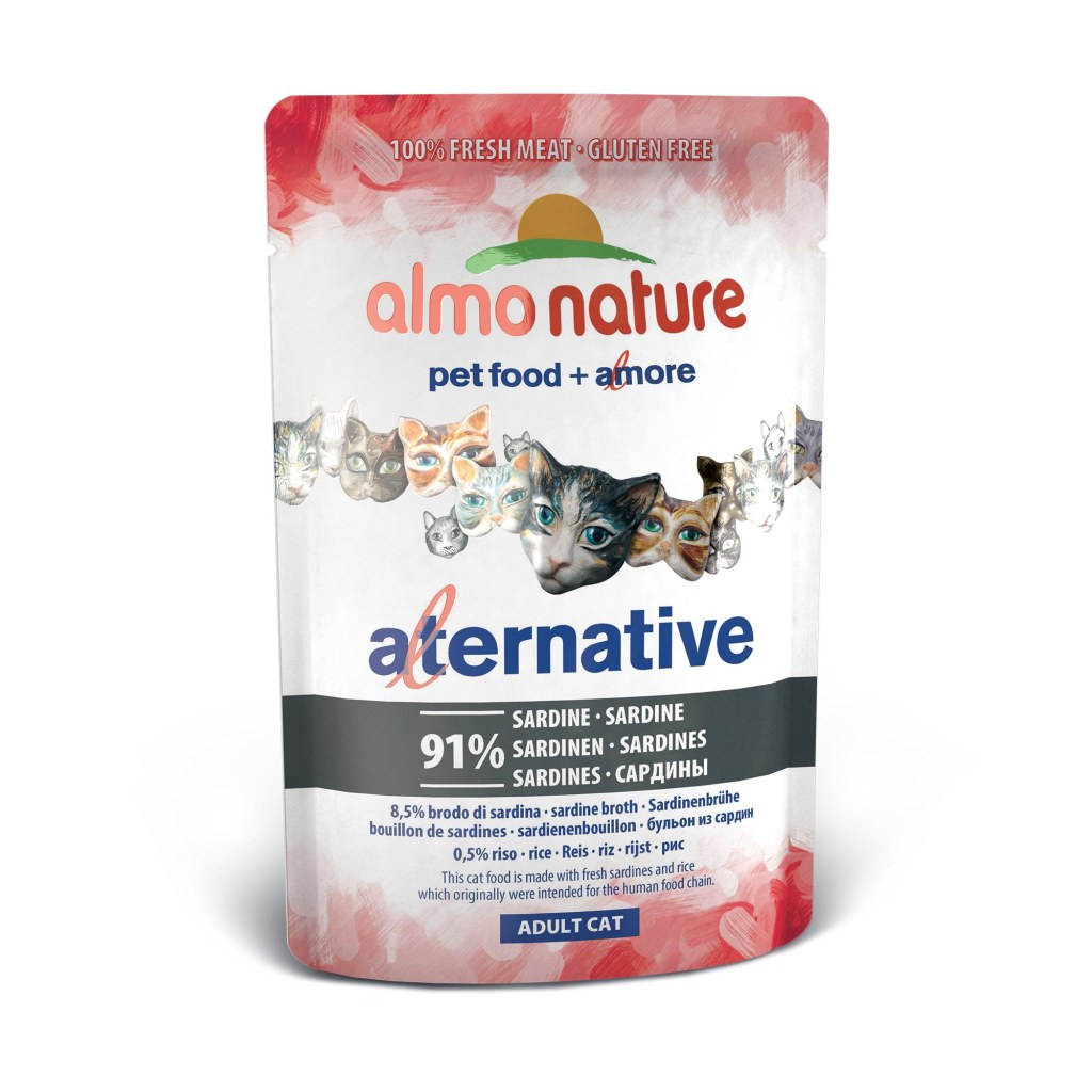 Picture of: Almo Nature Alternative Wet Cat Pouches