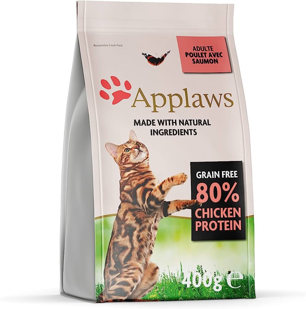 Picture of: Applaws Dry Cat Food with Chicken and Salmon,  Pack,  x  g