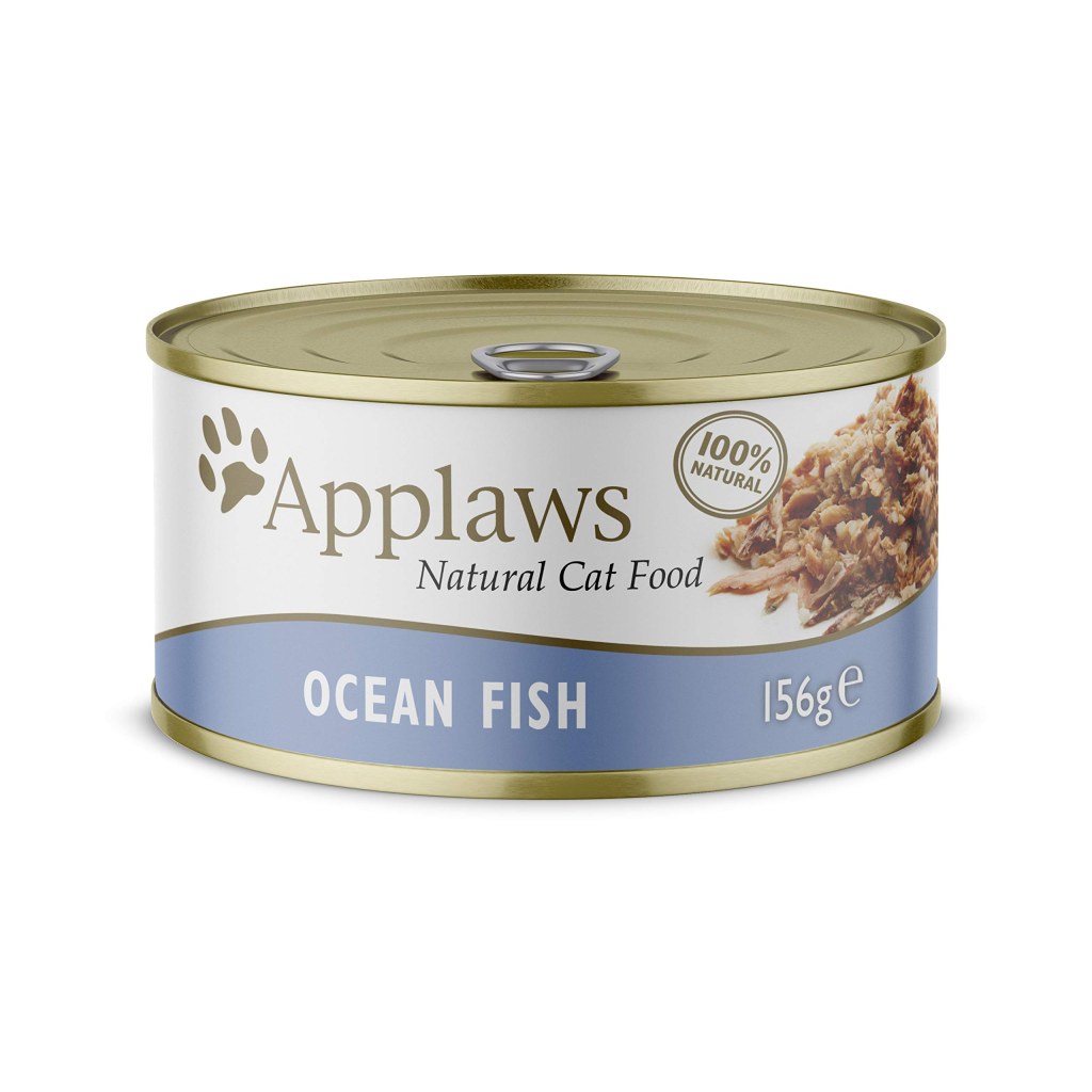 Picture of: Applaws Premium Natural Wet Cat Food, Sea Fish in Broth,  g Tub