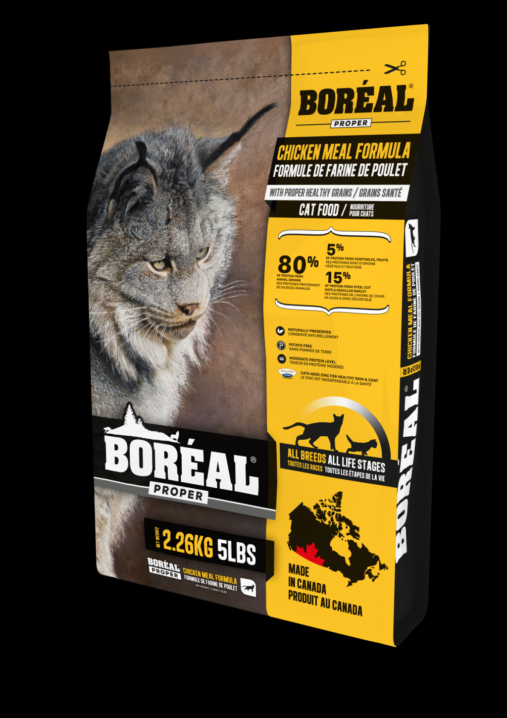 Picture of: Boreal – Proper Chicken Meal Low Carb Grains