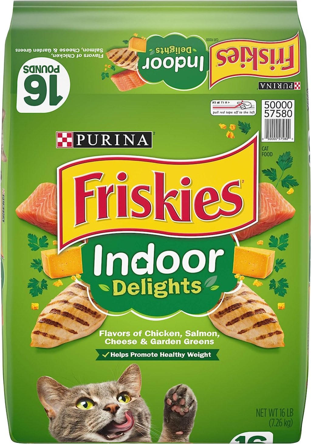 Picture of: Buy Purina Friskies Indoor Delights Adult Dry Cat Food Online at