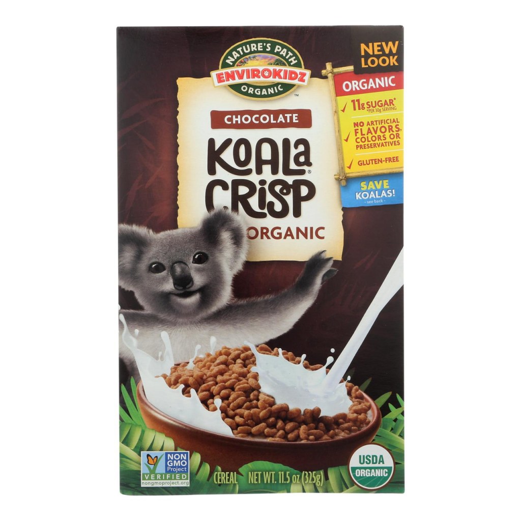 Picture of: Envirokidz – Organic Cereal – Koala Crisp – Case Of  – . Oz.
