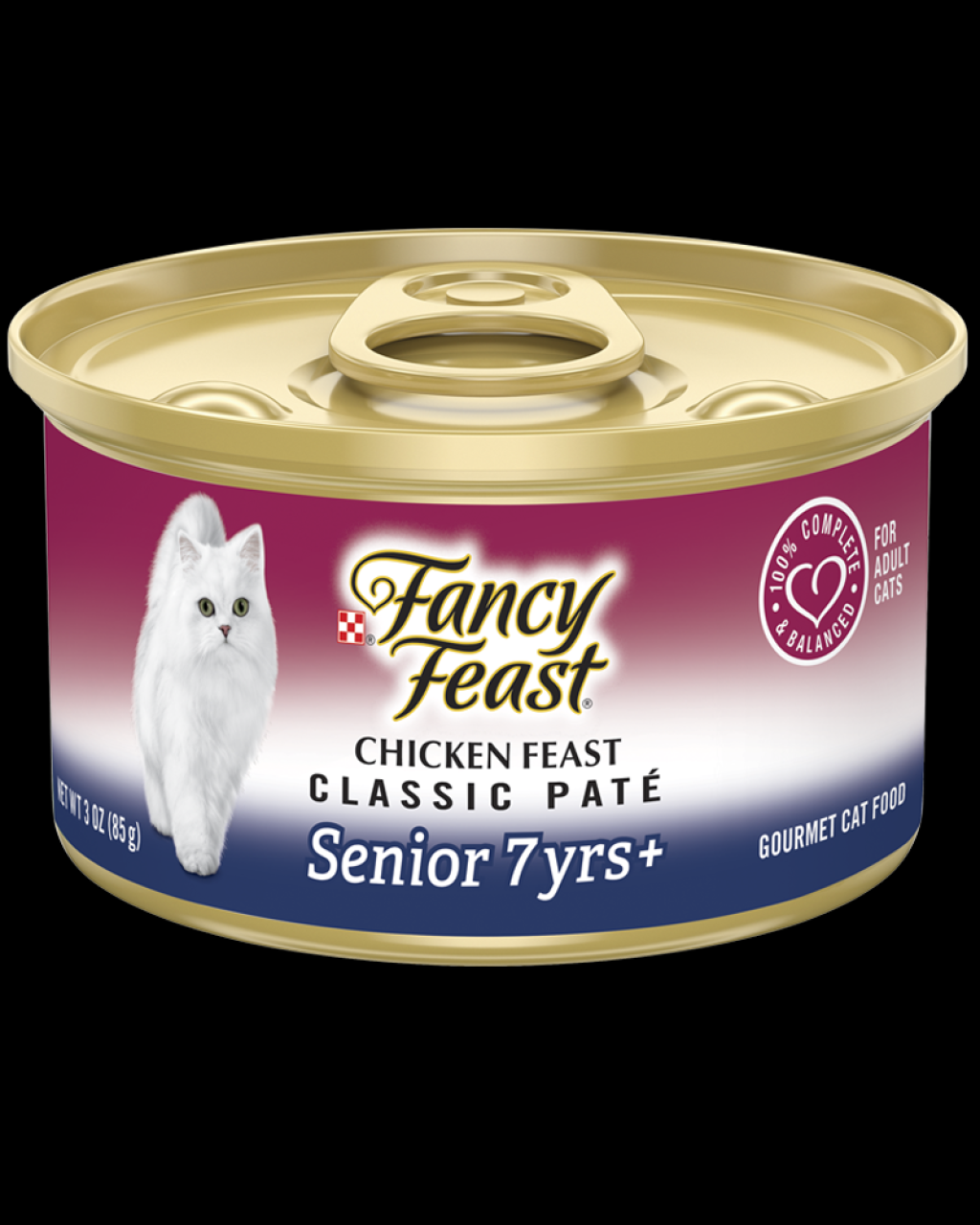 Picture of: Fancy Feast Classic Paté Chicken Wet Senior Cat Food  Purina