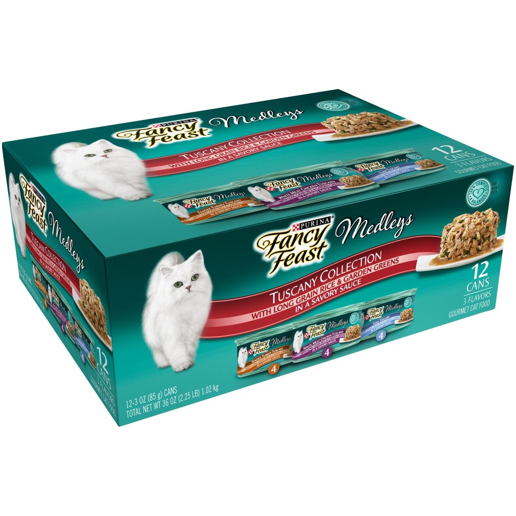 Picture of: Fancy Feast Elegant Medley Tuscany Collection Cat Food (Case of )