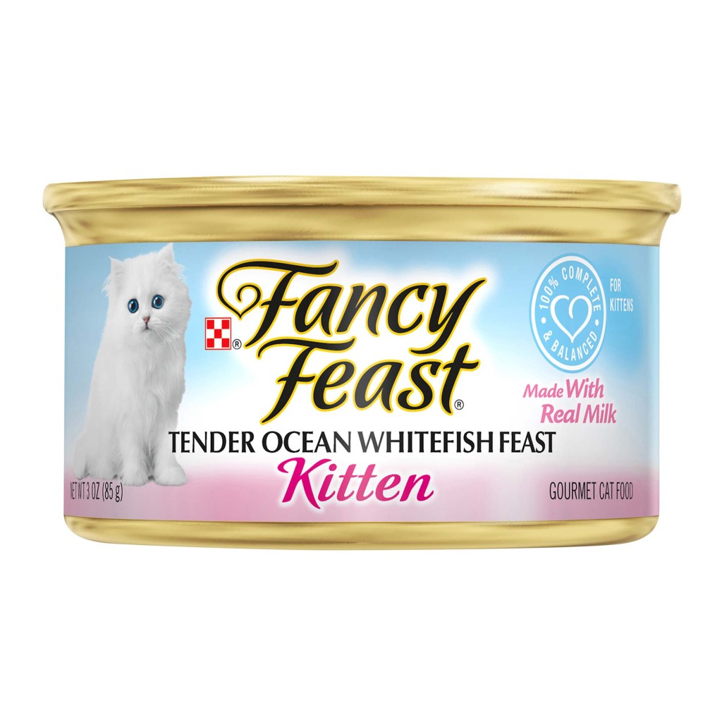 Picture of: Fancy Feast Tender Ocean Whitefish Feast – Kitten Wet Cat Food