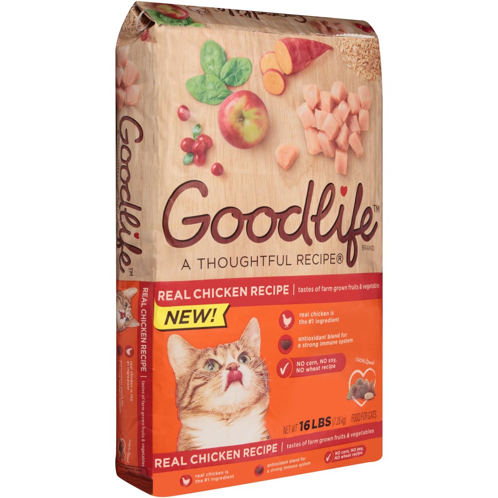 Picture of: Goodlife Real Chicken Recipe Cat Food – Shop Food at H-E-B