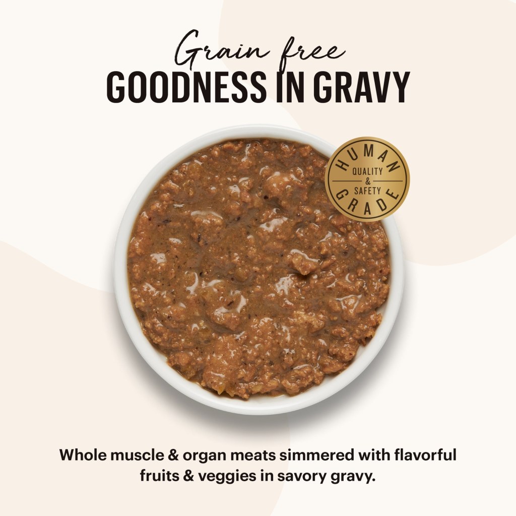 Picture of: Grain Free Minced in Bone Broth Gravy: Variety Pack