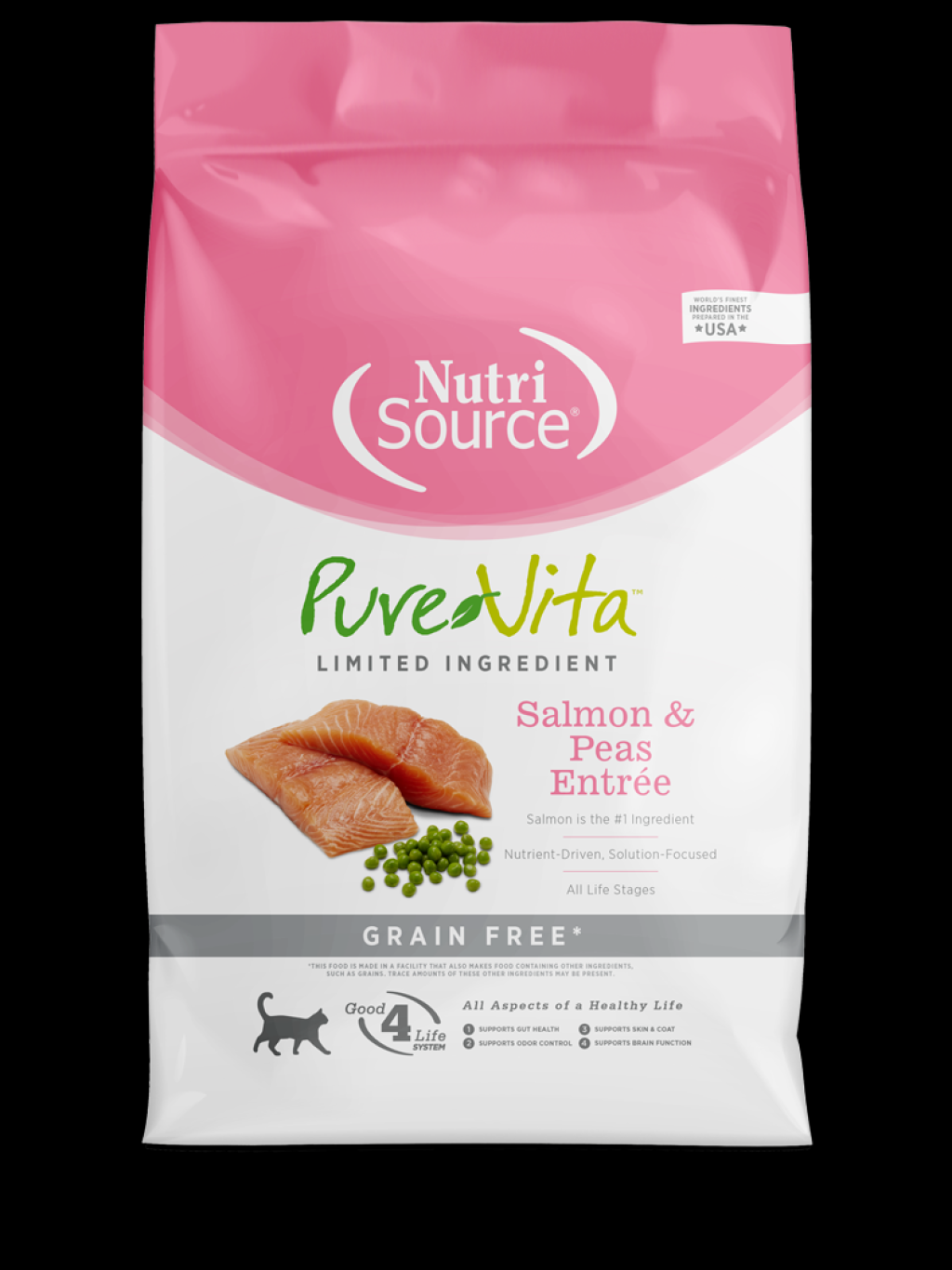 Picture of: Grain Free Salmon & Peas Entrée – NutriSource Pet Foods