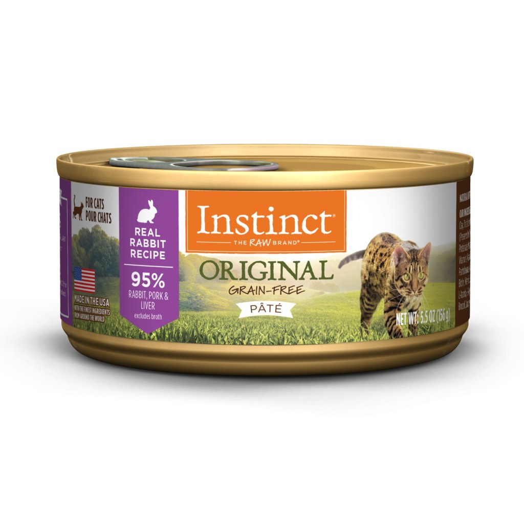 Picture of: Instinct Original Grain Free Real Rabbit Recipe Natural Wet Canned Cat  Food, . oz