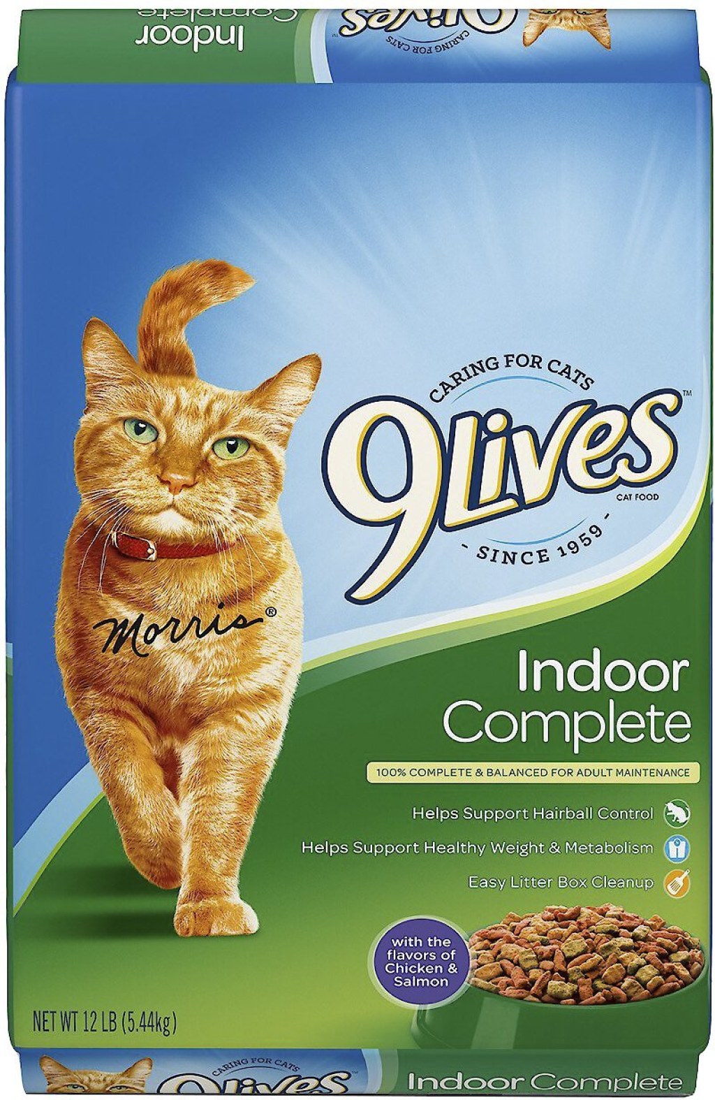 Picture of: Lives Indoor Complete with Chicken & Salmon Flavor Dry Cat Food