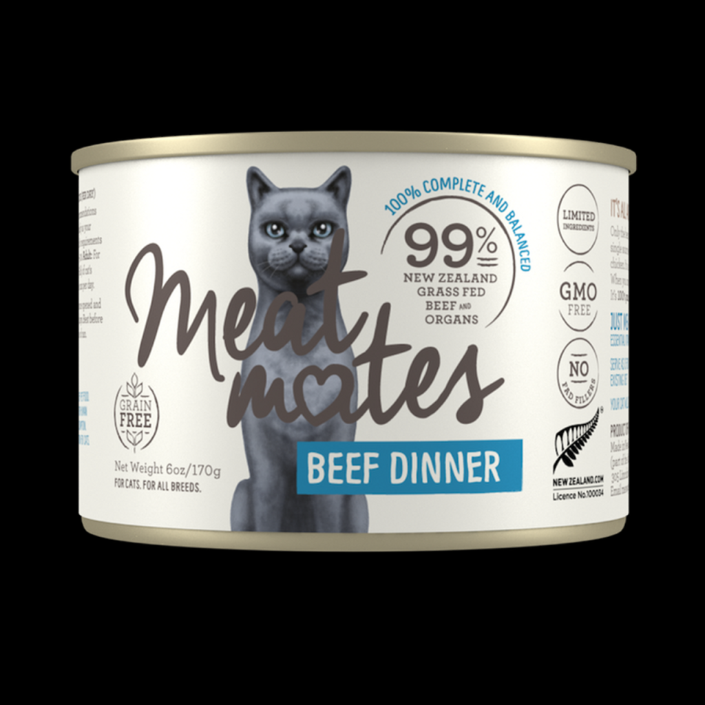 Picture of: Meat Mates Grain Free Beef Dinner Wet Cat Food