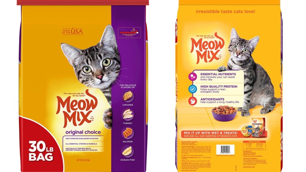 Picture of: Meow Mix recalls some cat food over potential salmonella