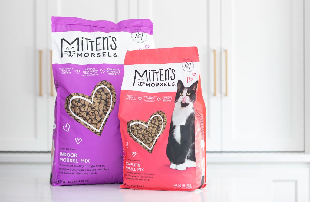 Picture of: Mitten’s Morsels – Pet Food Packaging  Willoughby Design