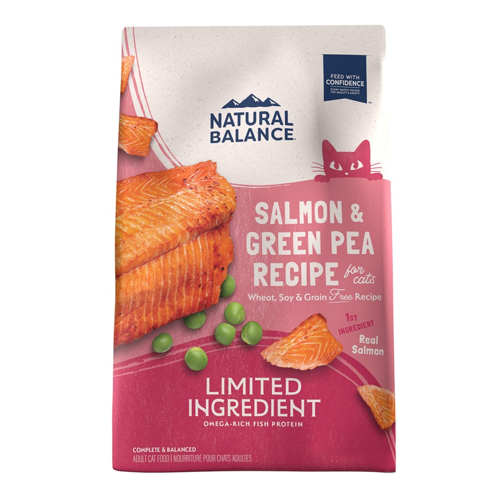 Picture of: Natural Balance Limited Ingredient Grain Free Dry Cat Food, Salmon & Green  Pea Recipe,  Pounds