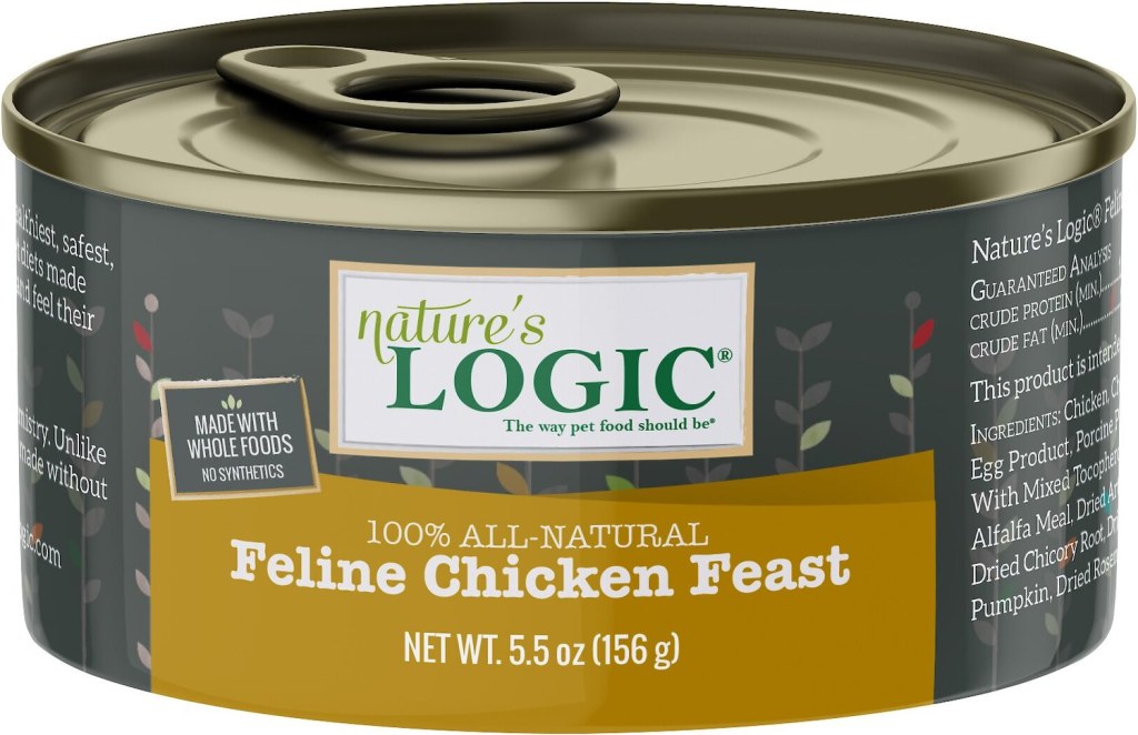 Picture of: Nature’s Logic Feline Chicken Feast Grain-Free Canned Cat Food
