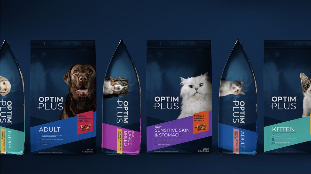 Picture of: Optim Plus Premium Pet Food – Packaging Of The World