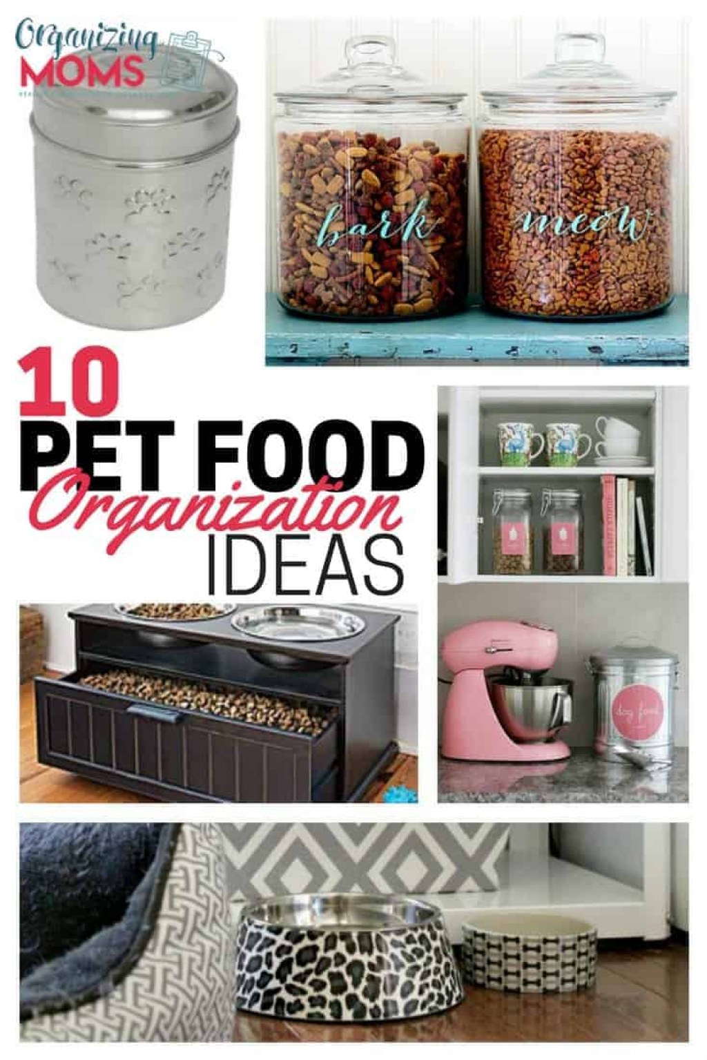 Picture of: Pet Food Organization and Storage Ideas – Organizing Moms