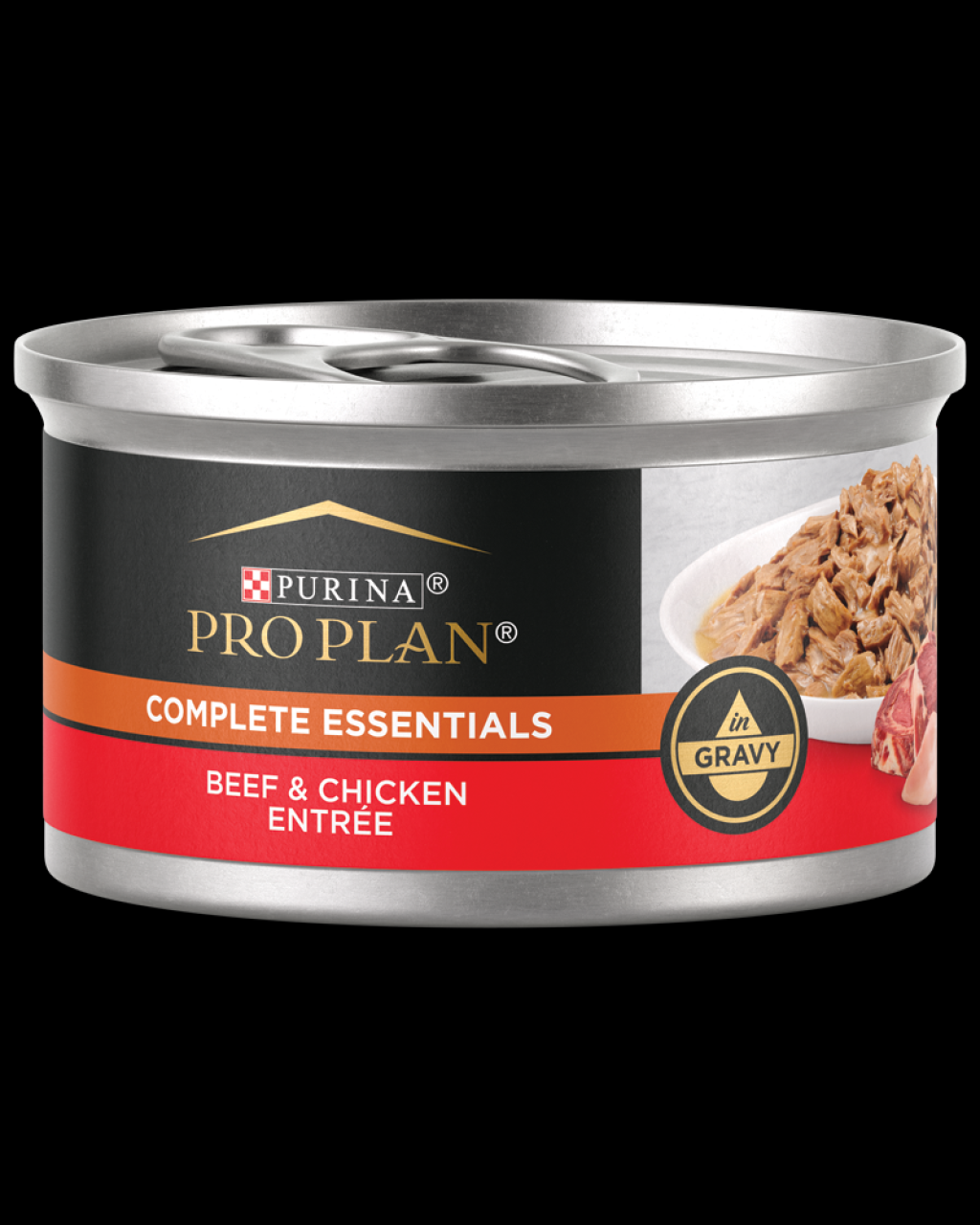 Picture of: Pro Plan Essentials Beef & Chicken in Gravy Wet Cat Food  Purina