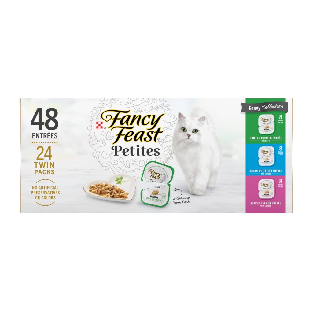 Picture of: Purina Fancy Feast Petites Gourmet Gravy Collection Wet Cat Food