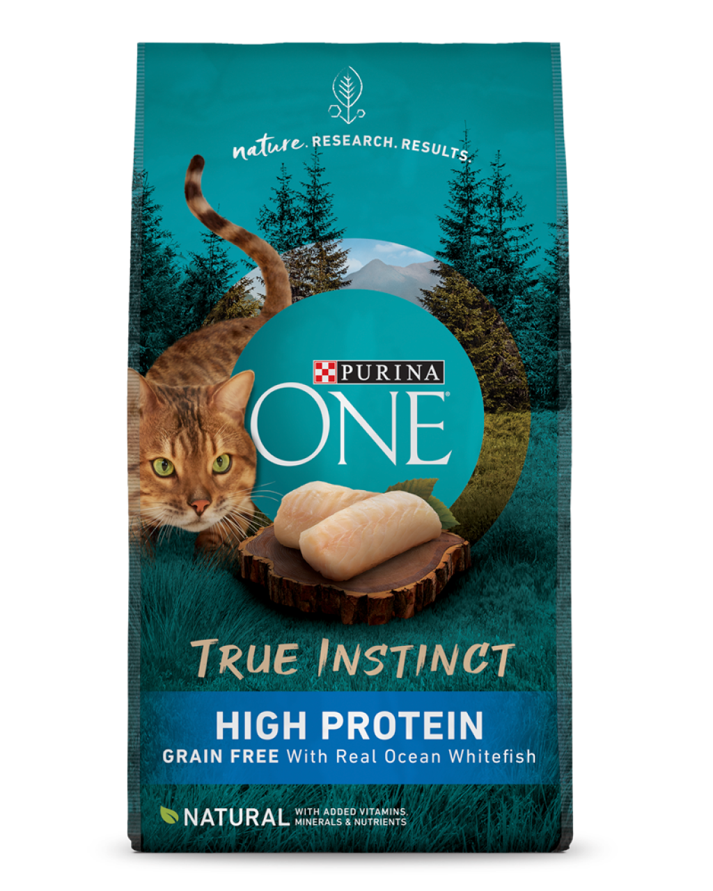 Picture of: Purina ONE® Natural Grain Free Ocean Whitefish Dry Cat Food  Purina