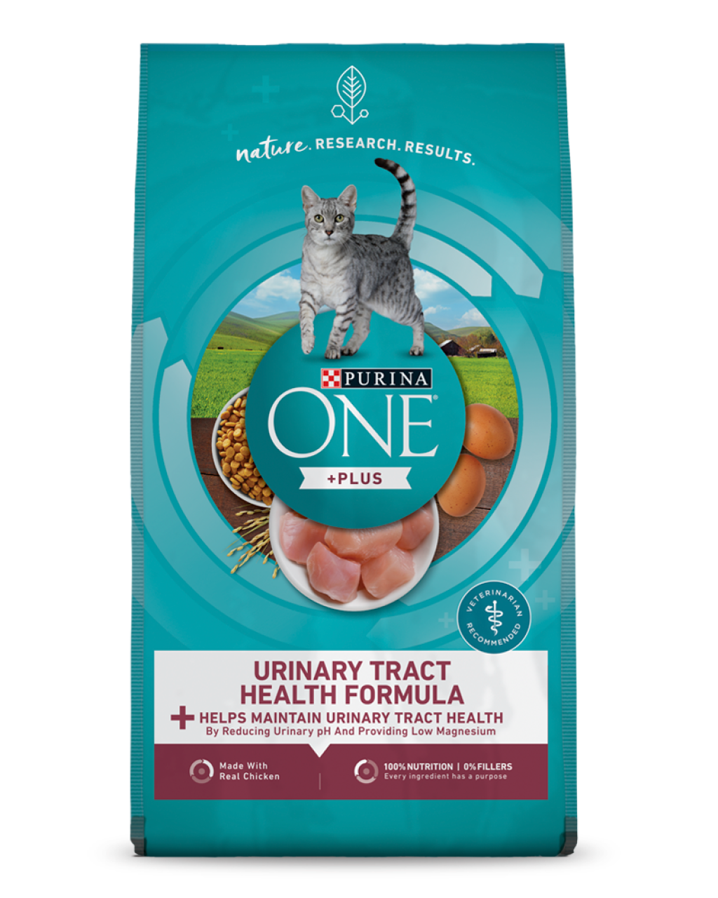 Picture of: Purina ONE +Plus Urinary Tract Health Dry Cat Food  Purina