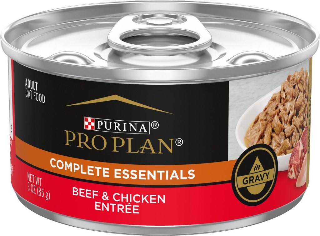 Picture of: Purina Pro Plan Beef & Chicken Entree in Gravy Canned Cat Food