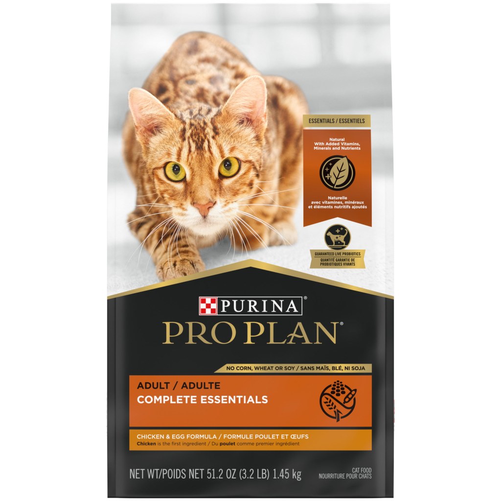 Picture of: Purina Pro Plan Complete Essentials Chicken Egg Dry Cat Food,