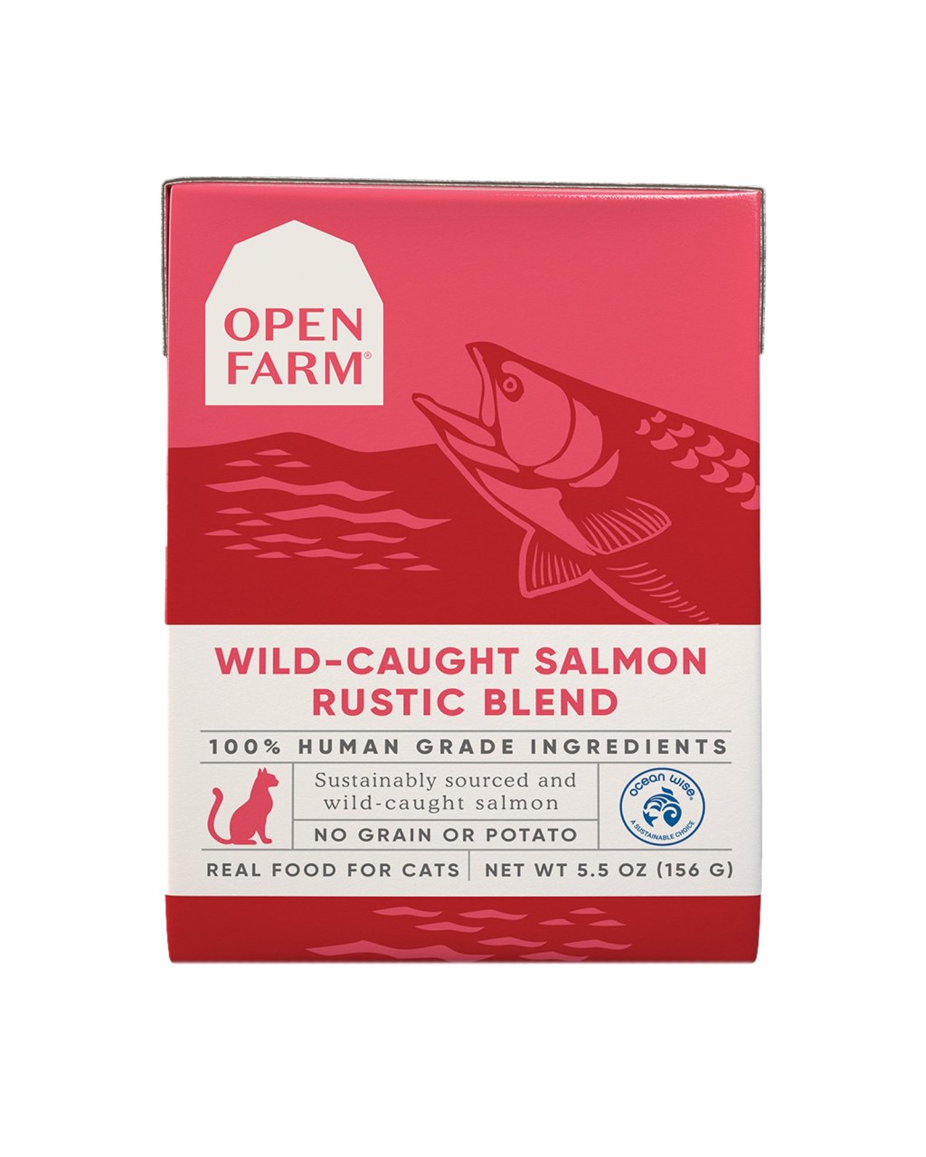 Picture of: Wild-Caught Salmon Rustic Blend Wet Cat Food – Case of